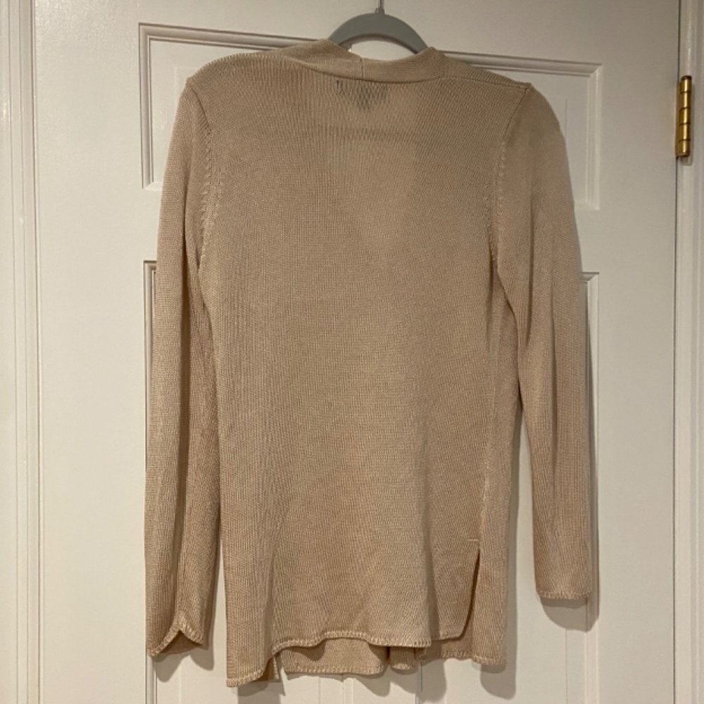 Simply Vera Wang Size Small Cardigan - Silky Button-Up - Picture 10 of 11